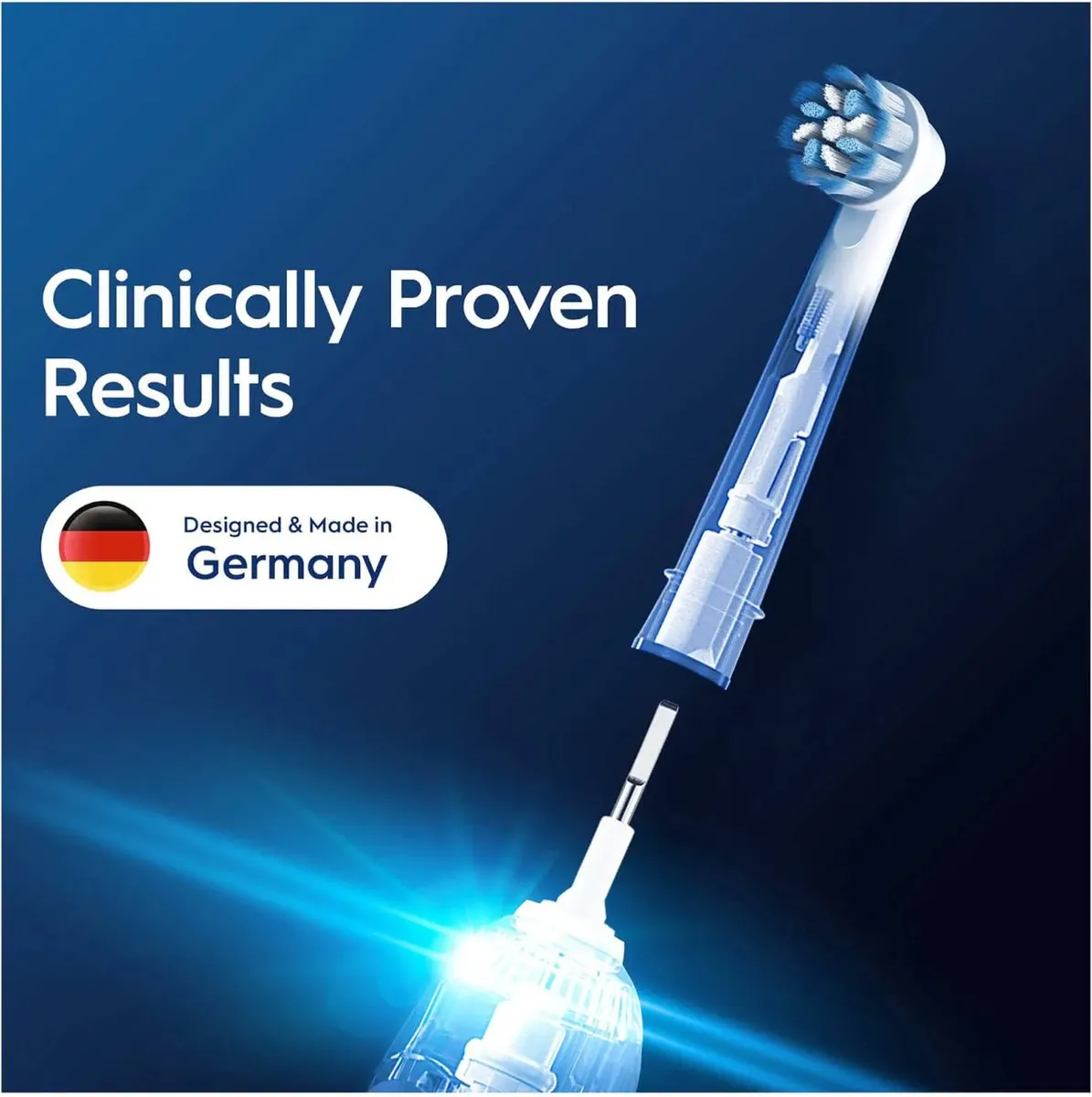 Oral-B Sensitive Clean Pro Opzetborstels 12 Stuks - Wit