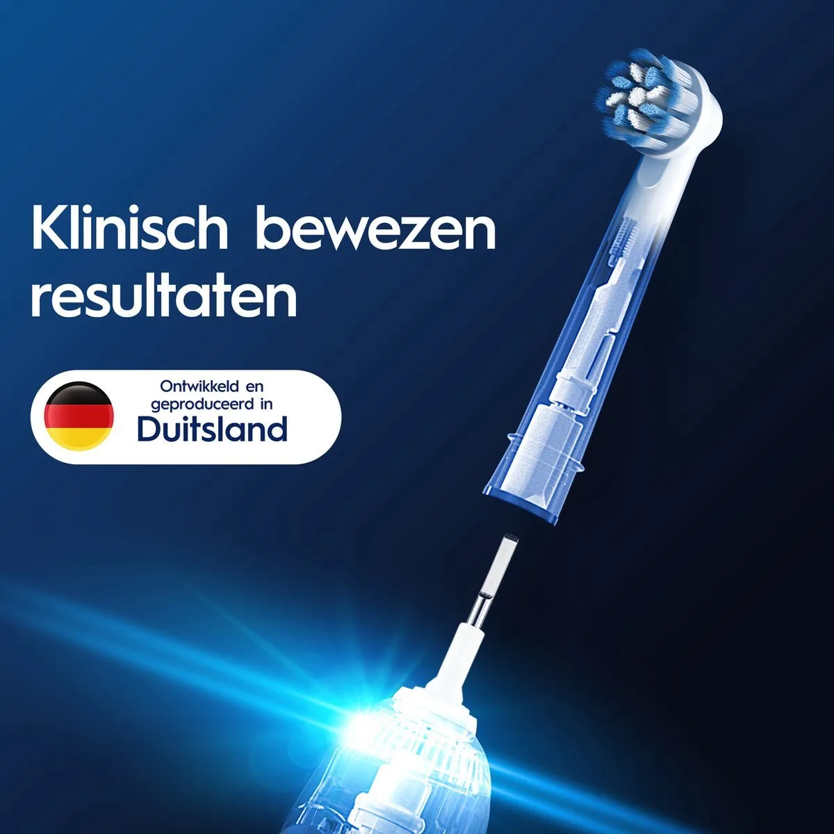 Oral-B Sensitive Clean Pro Opzetborstels 12 Stuks - Wit