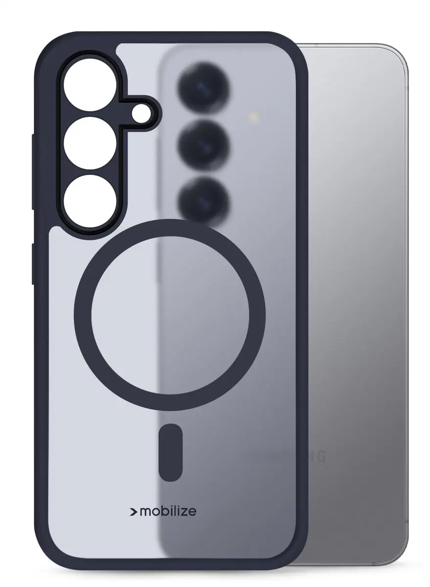 Mobilize Hybrid Backcover MagSafe S25 - Blauw