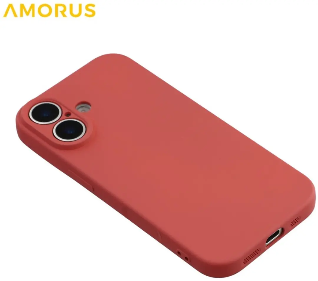 Amorus iPhone 17 Hoesje Indian Red