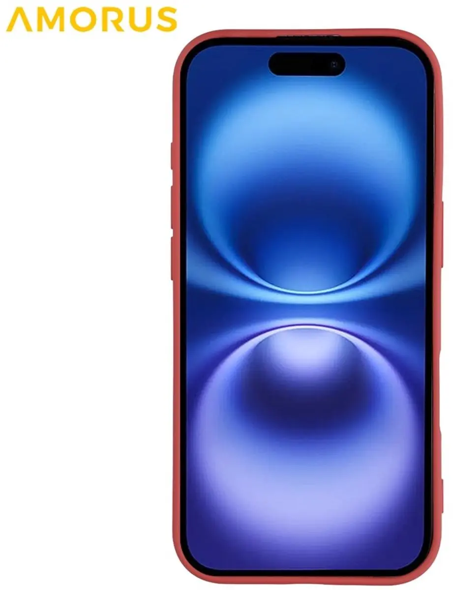 Amorus iPhone 17 Hoesje Indian Red