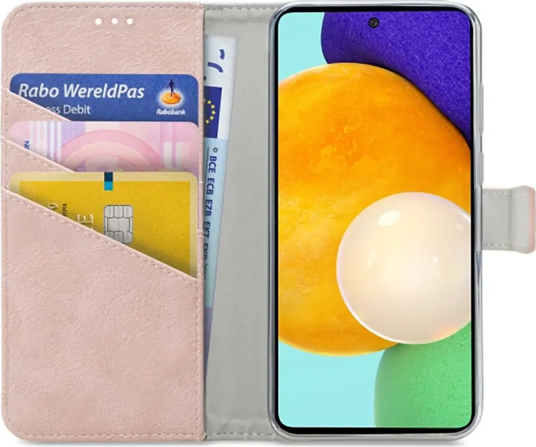 My Style Samsung Galaxy A53 Flex Wallet Hoesje Roze - mpn-8718256964701