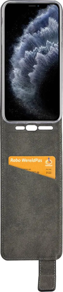 Mobilize Classic Gelly Flip Case iPhone 11 Pro - Zwart - MOB-CGFCB-IPHXI58