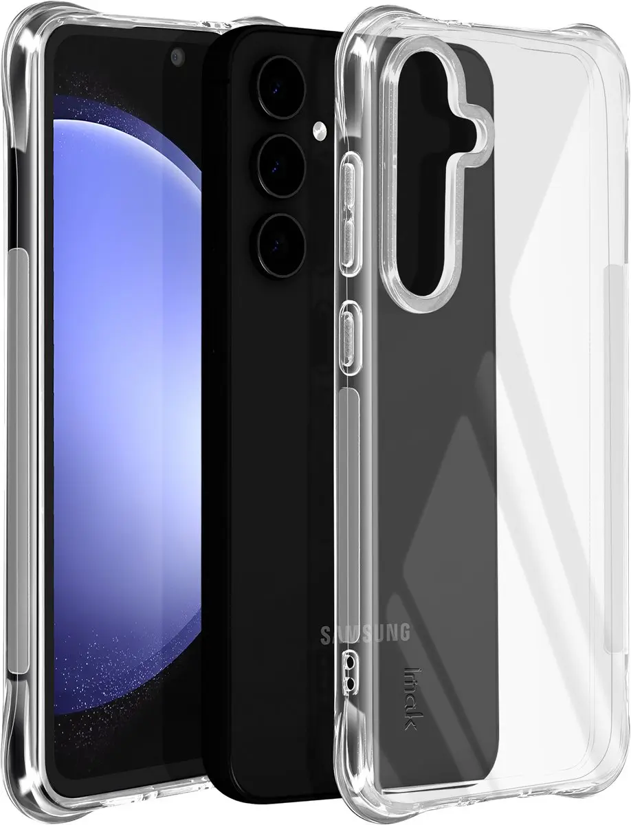 Imak Back-IMK-ABG-CL-S24FE Hoesje Samsung Galaxy S24 FE - Transparant