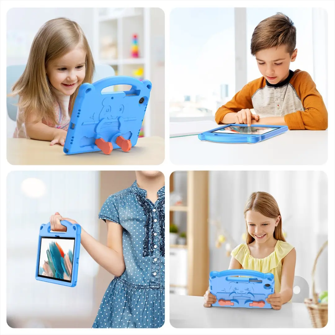 Dux Ducis Panda Series X200-102 Hoes - Samsung Galaxy Tab A8 - Blauw