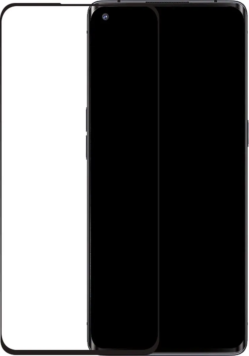 Mobilize OPPO Find X2 Glazen Screenprotector - Zwart