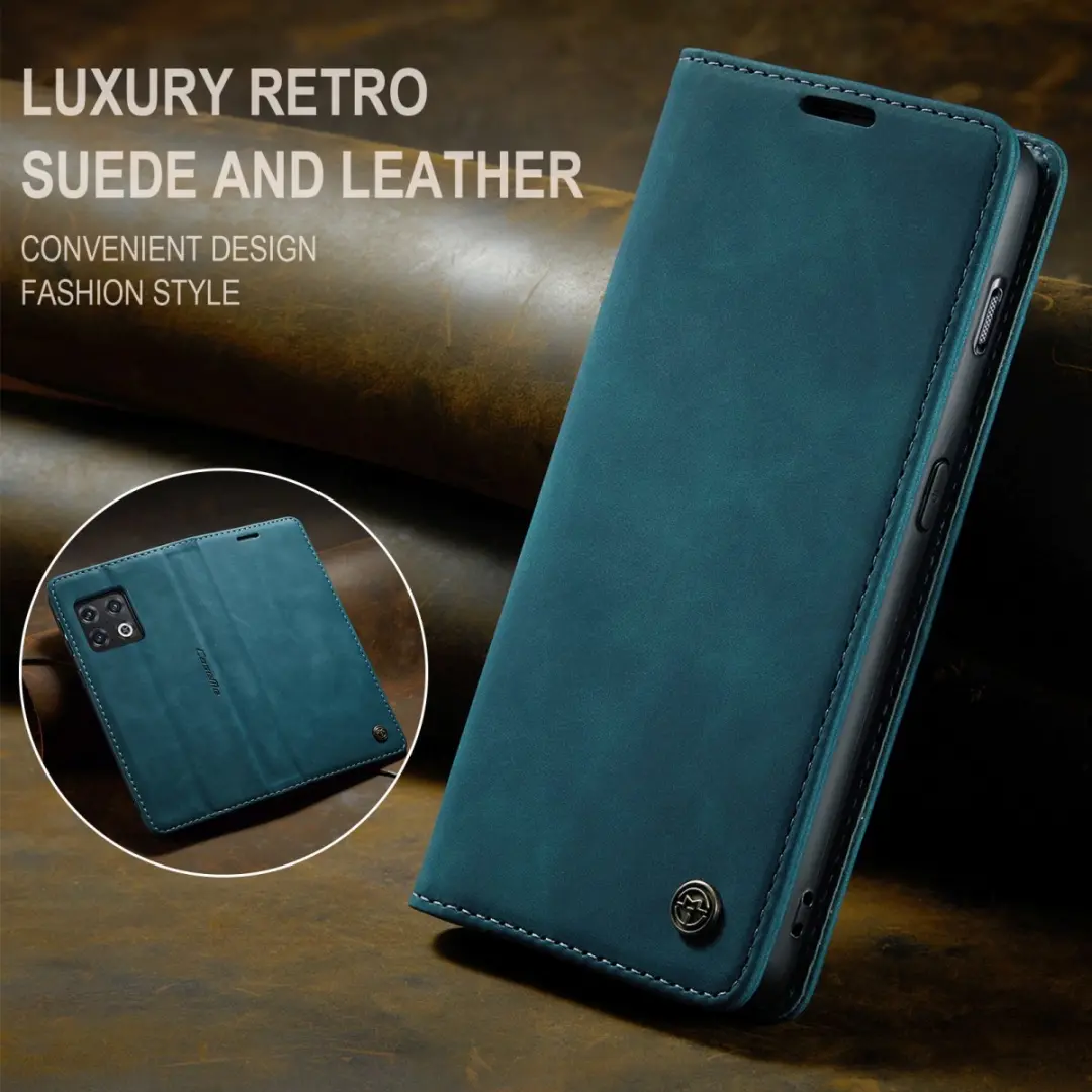 Caseme OnePlus 10 Pro Bookcase Hoesje CSM-35863 - Groen