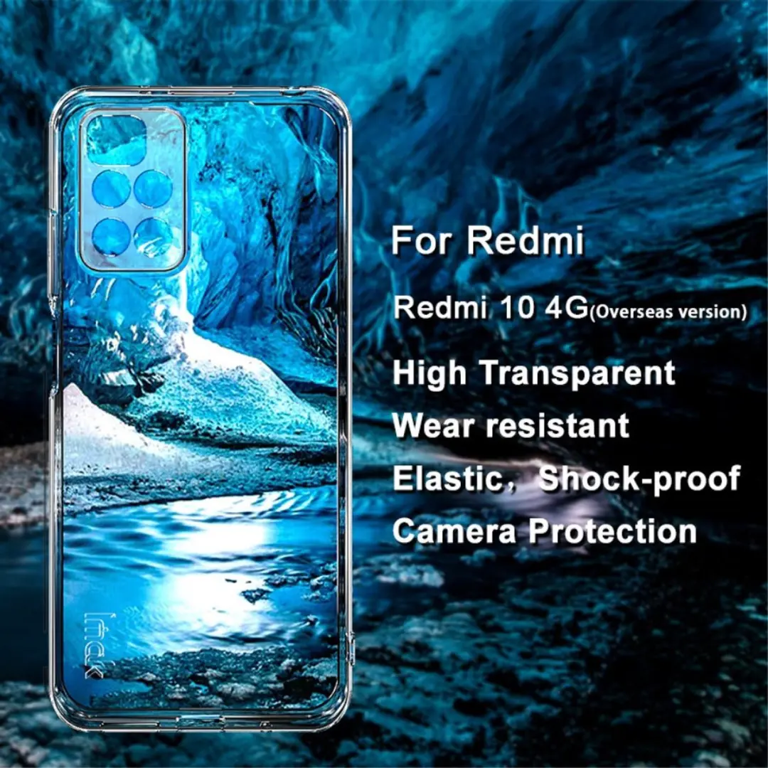 Imak Hoesje Xiaomi Redmi 10 TPU Transparant