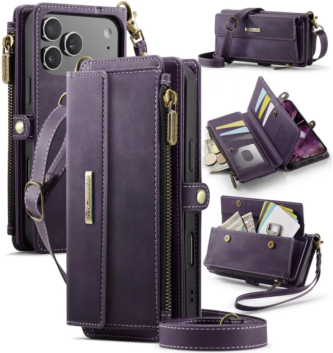 Caseme iPhone 17 Pro Max Hoesje Portemonnee