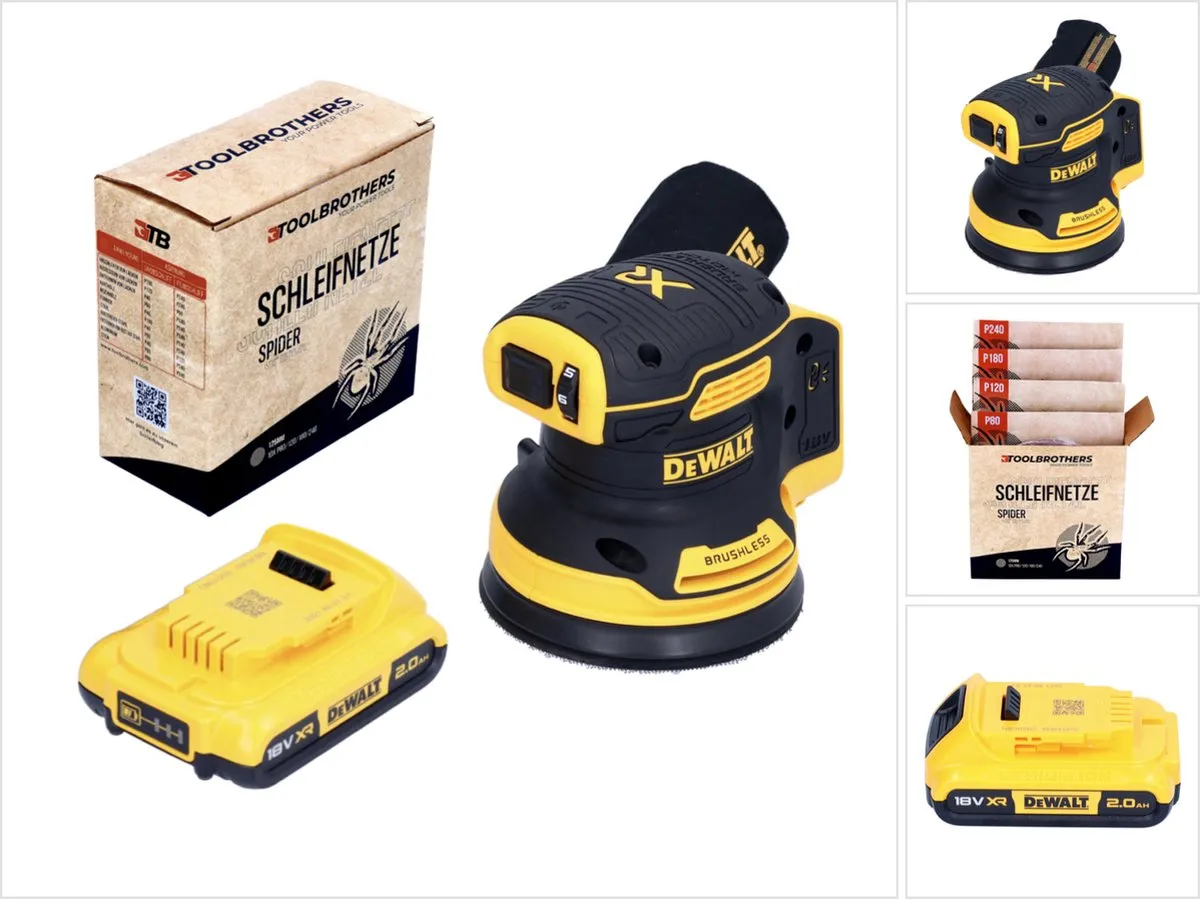 DeWalt DCW 210 N Excenterschuurmachine 18V