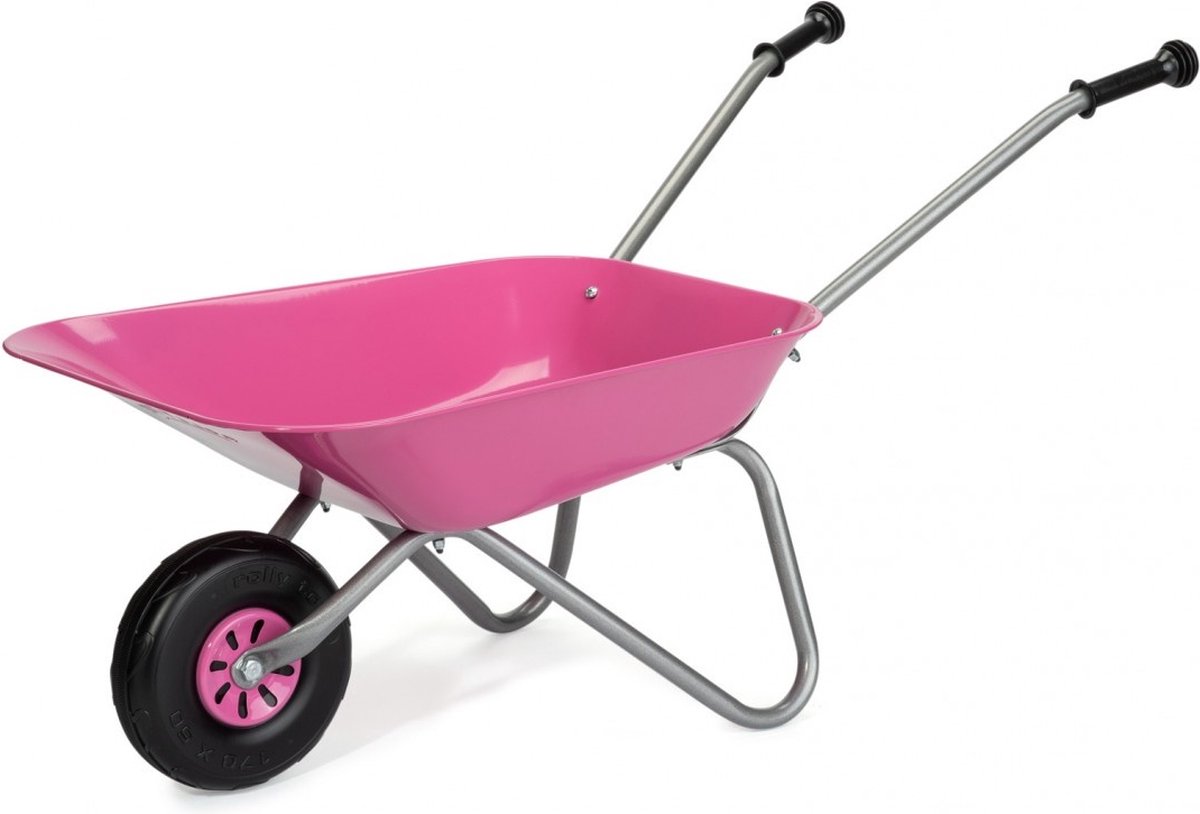 Rolly Toys Kruiwagen Metaal Roze