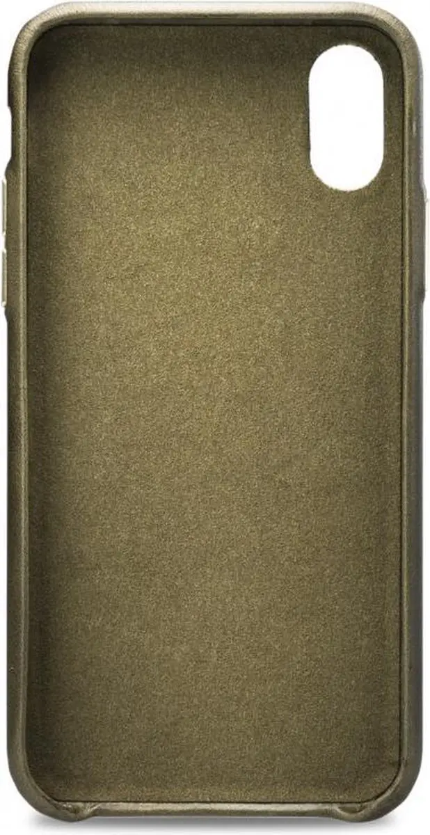 Senza Desire Leather Cover Apple iPhone XR - Burned Olive - LEACVR1063