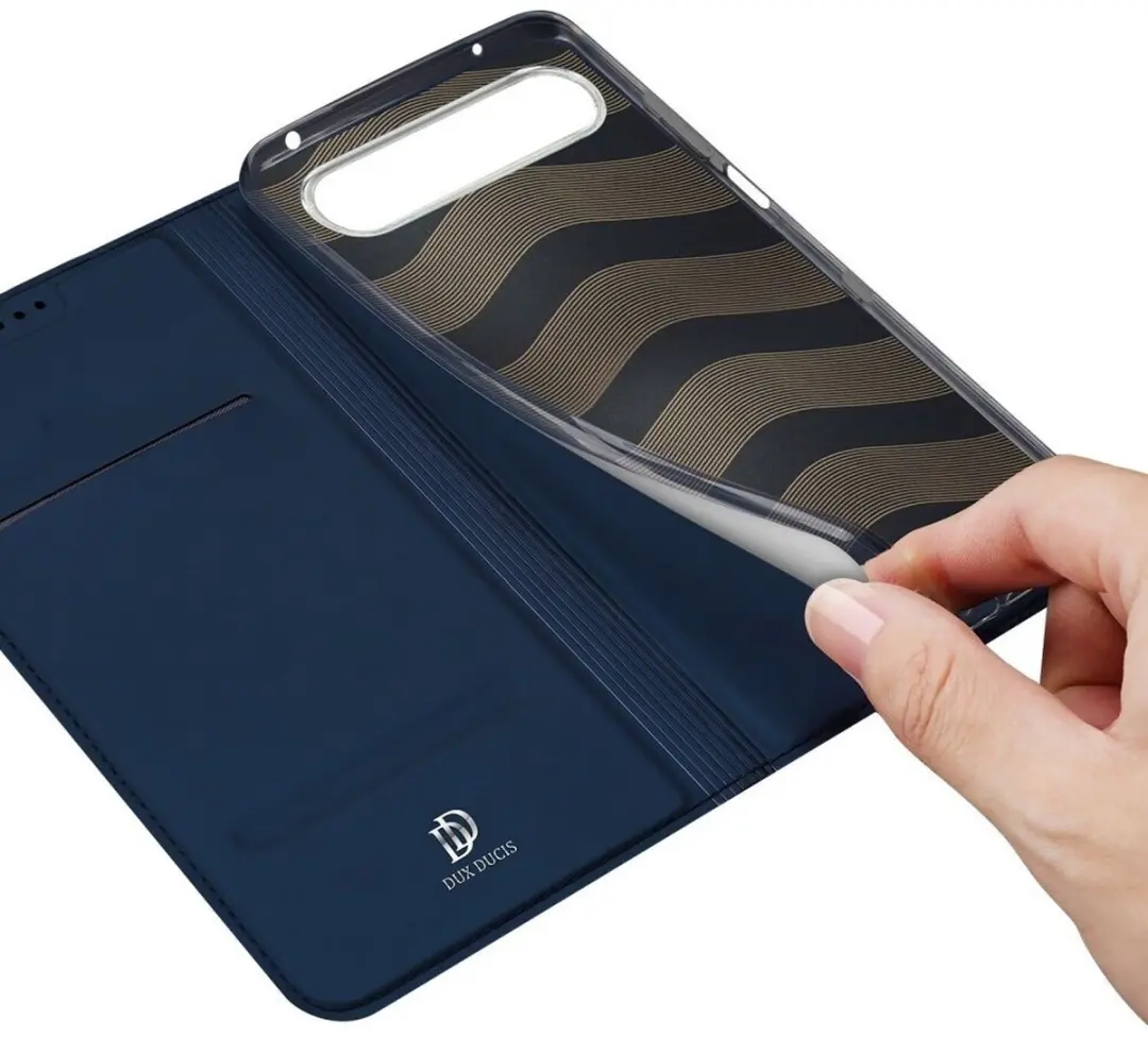 Dux Ducis Skin Pro Hoesje Sony Xperia 10 VII - Blauw