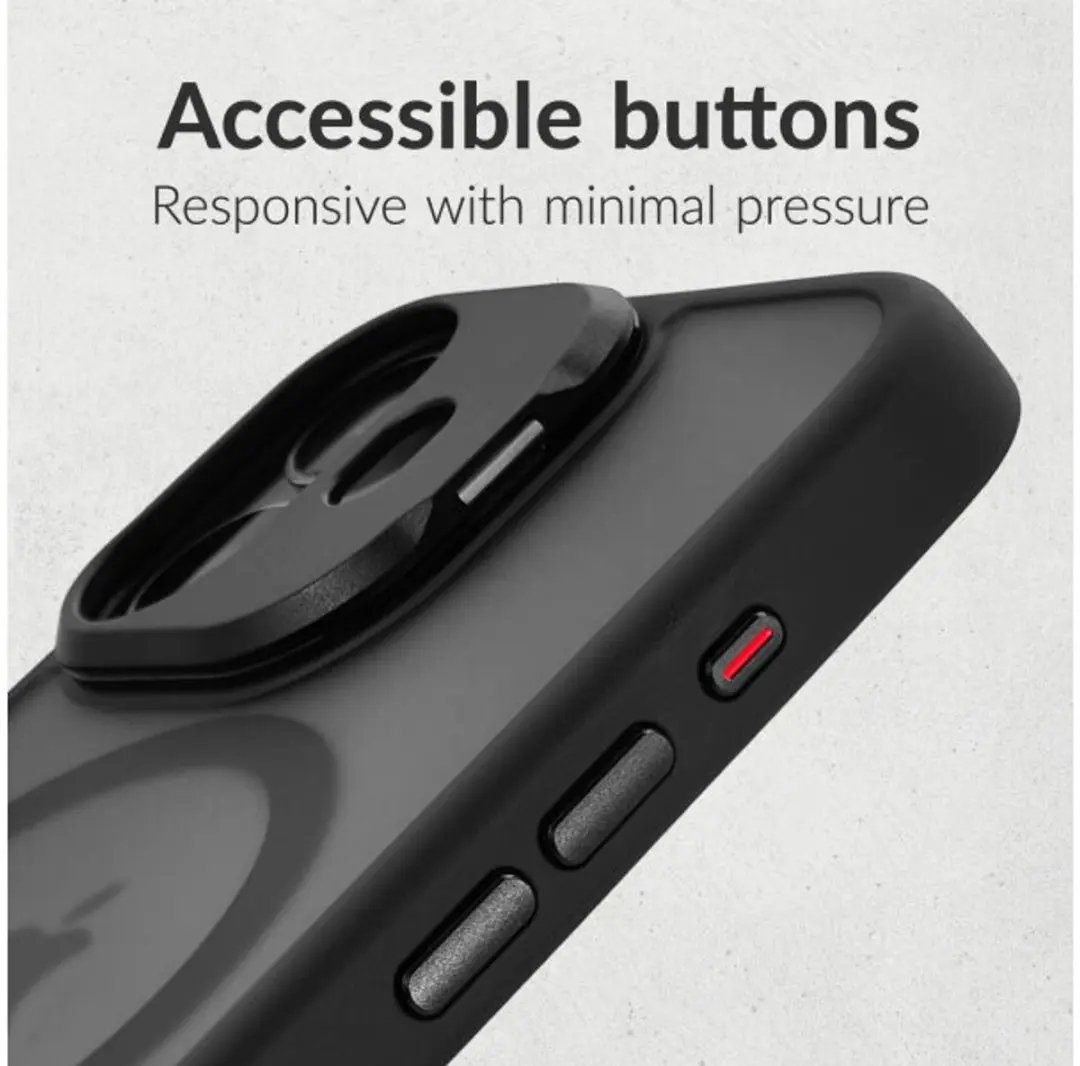 Mobilize iPhone 16 MagSafe Hoesje - Zwart