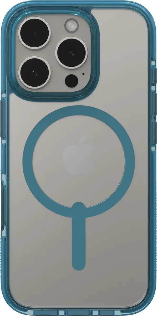 ZAGG Santa Cruz Snap Mag iPhone 16 Pro Hoesje - retro blue - 702315060