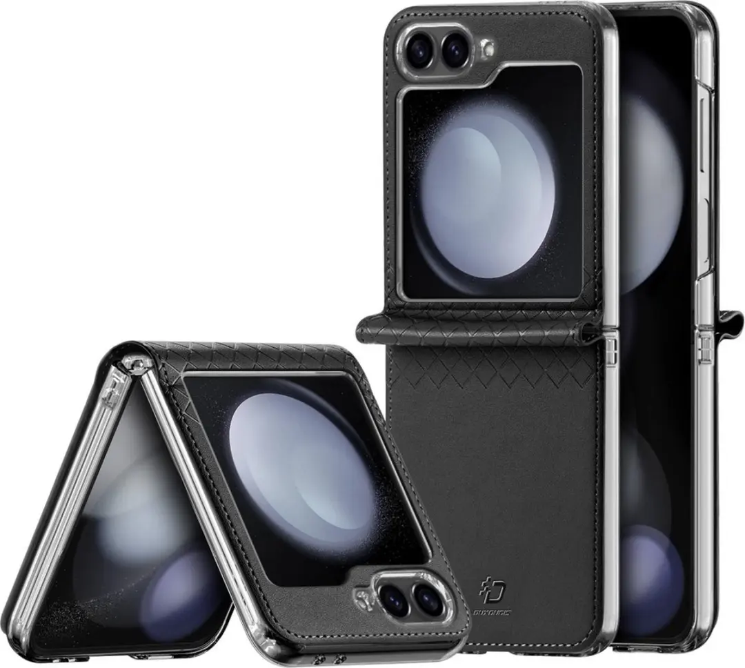 Dux Ducis Galaxy Z Flip 7 FE/Z Flip6 Leren Hoes