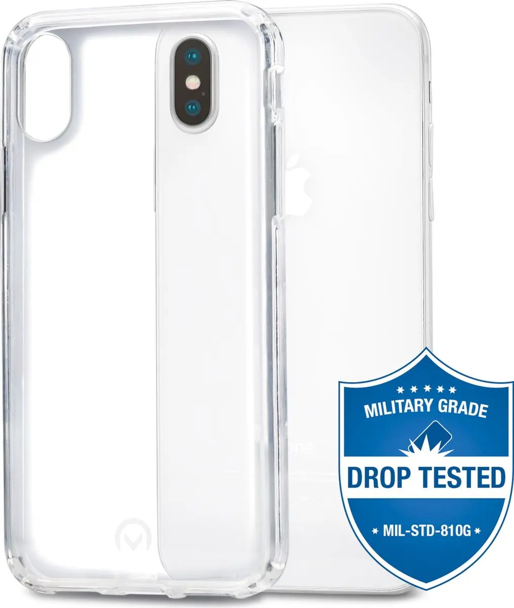 Mobilize Naked Protection MOB-NPCC-IPHXSMAX iPhone XS Max Hoesje - Transparant