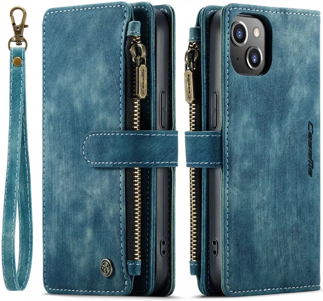 Caseme C30 Hoesje iPhone 14 - Blauw