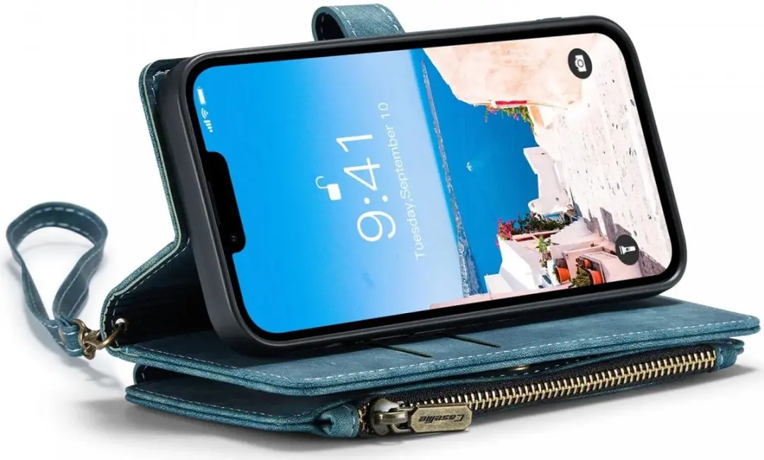 Caseme C30 Hoesje iPhone 14 - Blauw