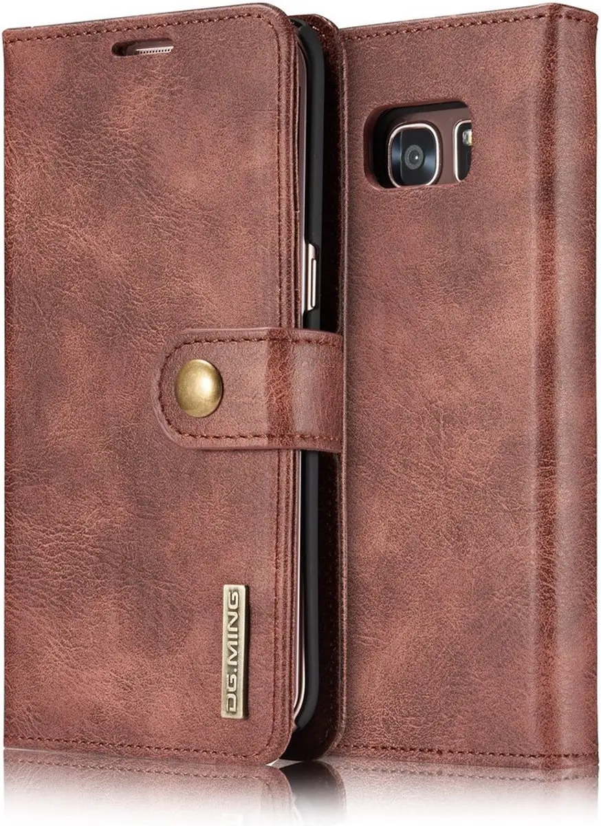 DG.MING Hoesje Samsung Galaxy S7 Edge 2-in-1 Book Case