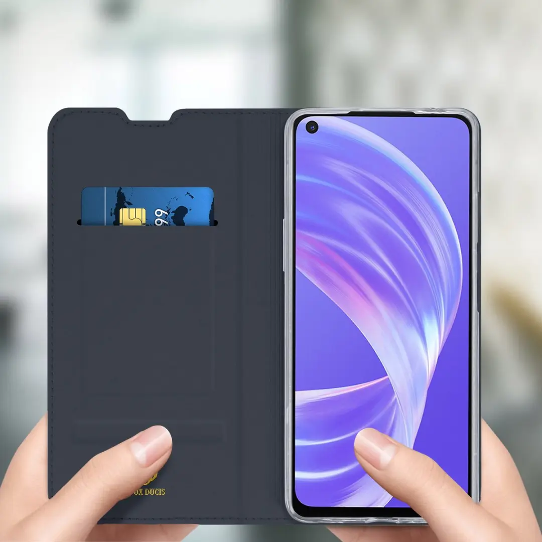 Dux Ducis Skin Pro Oppo A73 5G Hoesje OA735G05360702 - Blauw