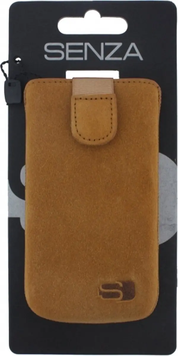 Senza Slide Serie Echt Leer Insteekhoes Sunny Camel