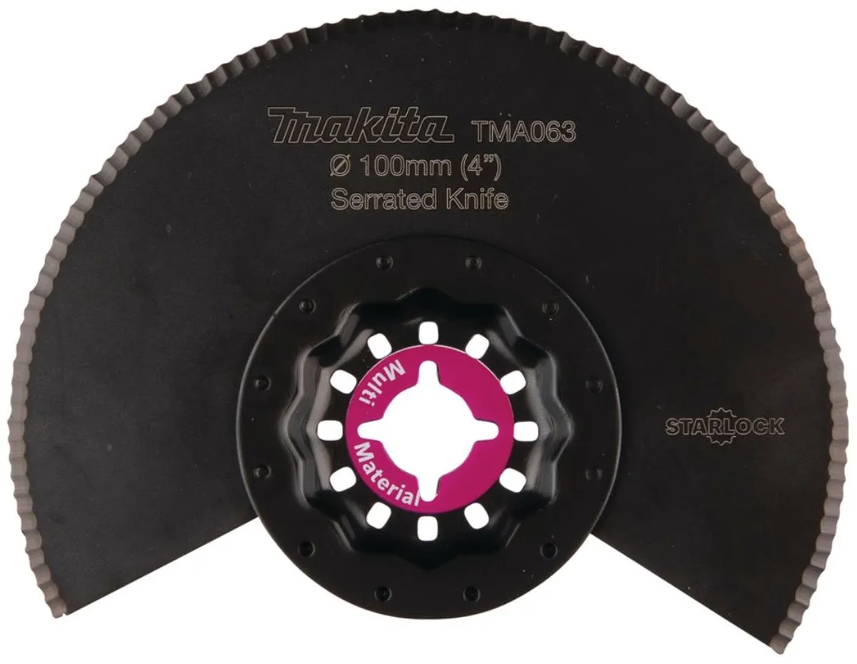 Makita B-64967 Segm.Zaagblad BIM 100mm - Oscillerend - afbeelding 3 van 4