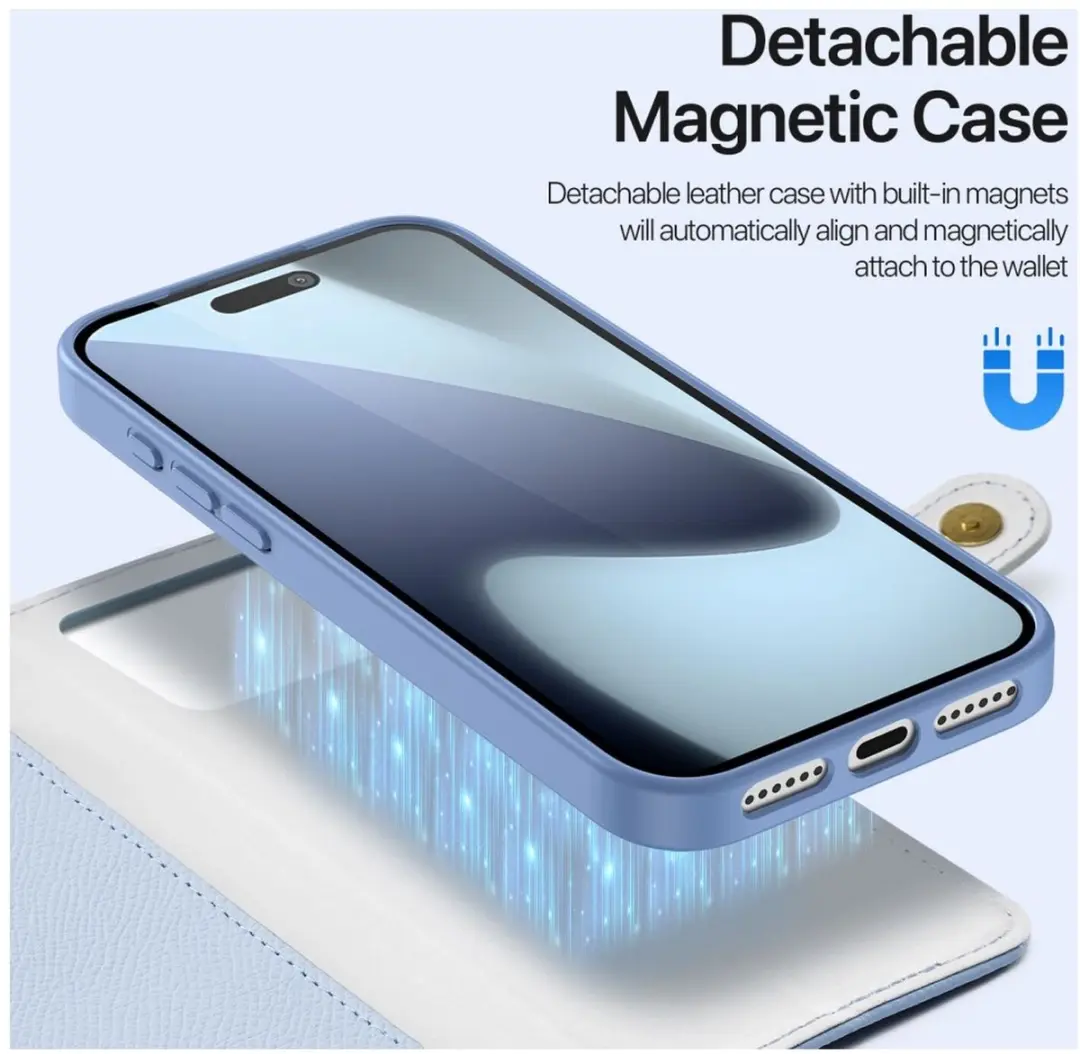 Dux Ducis Lawa iPhone 17 Pro Max Hoesje - MagSafe - Blauw