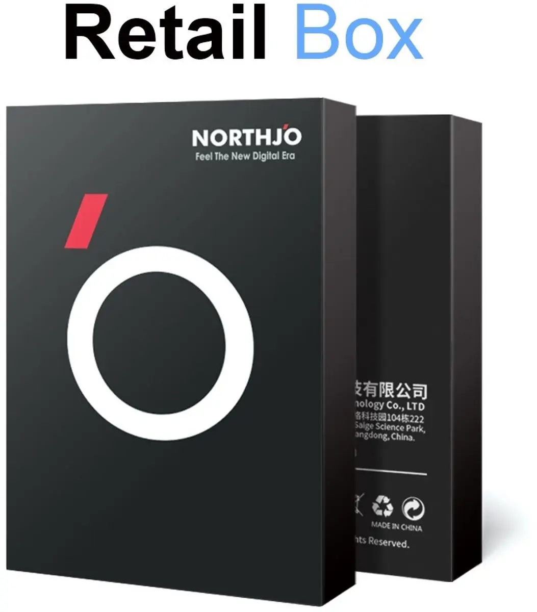 NORTHJO 9H Camera Lens Protector iPhone 16 Pro/Pro Max - 2 Stuks