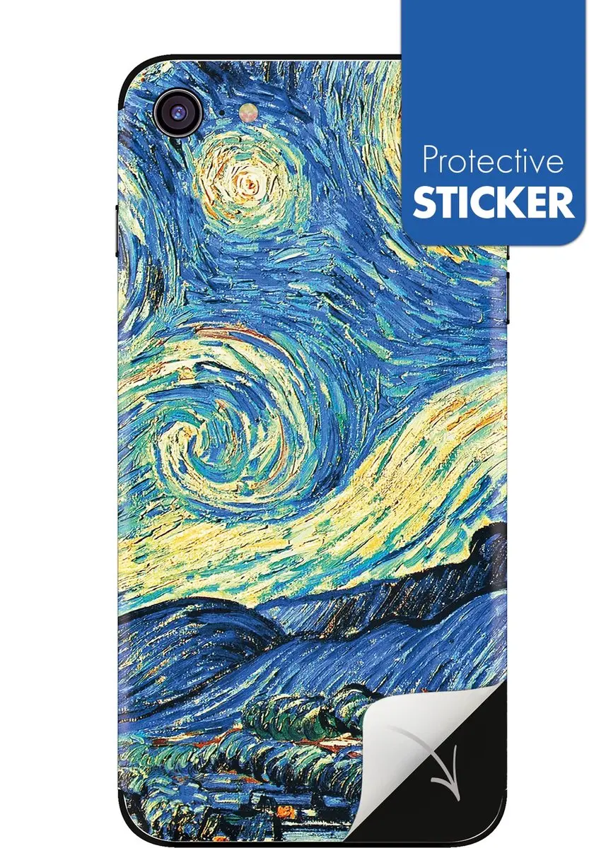 My Style PhoneSkin The Starry Night - iPhone 7/8/SE Meerkleurig
