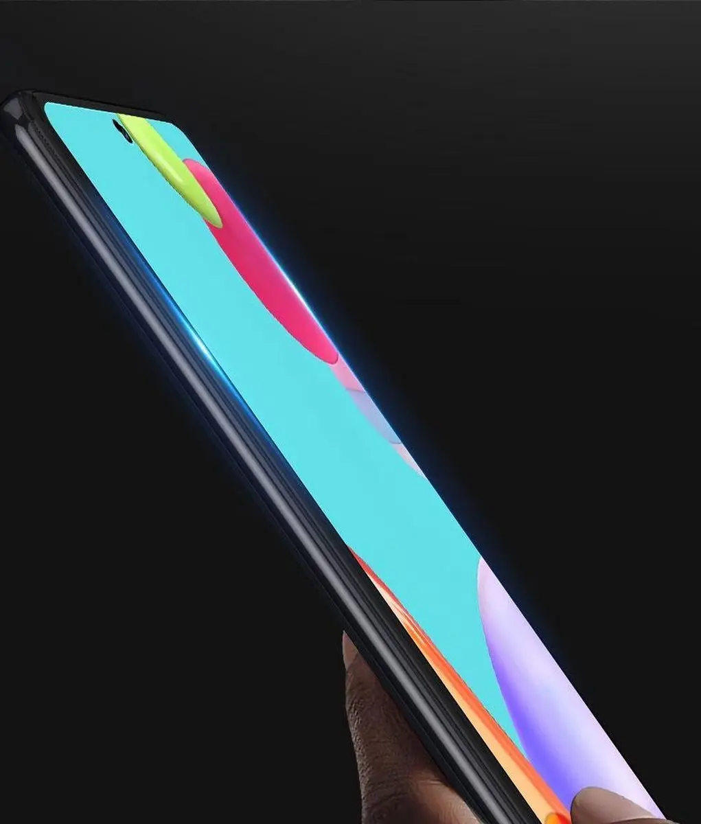 Dux Ducis Screen Protector Samsung Galaxy A53 - Volledig Tempered Glas - Zwart