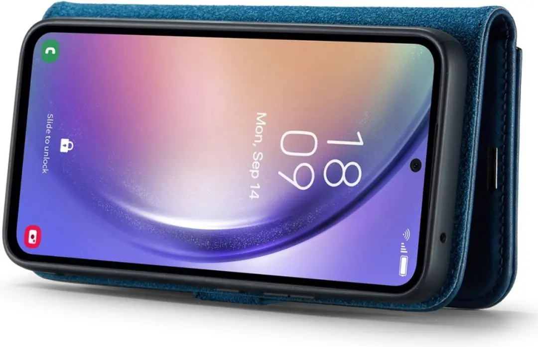 DG.MING Hoesje Samsung Galaxy A54 Book Case - Blauw