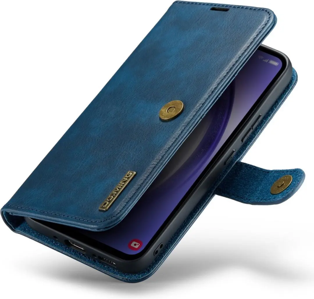 DG.MING Hoesje Samsung Galaxy A54 Book Case - Blauw