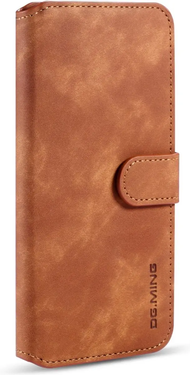 DG.MING Hoesje Samsung Galaxy S8 - Bruin