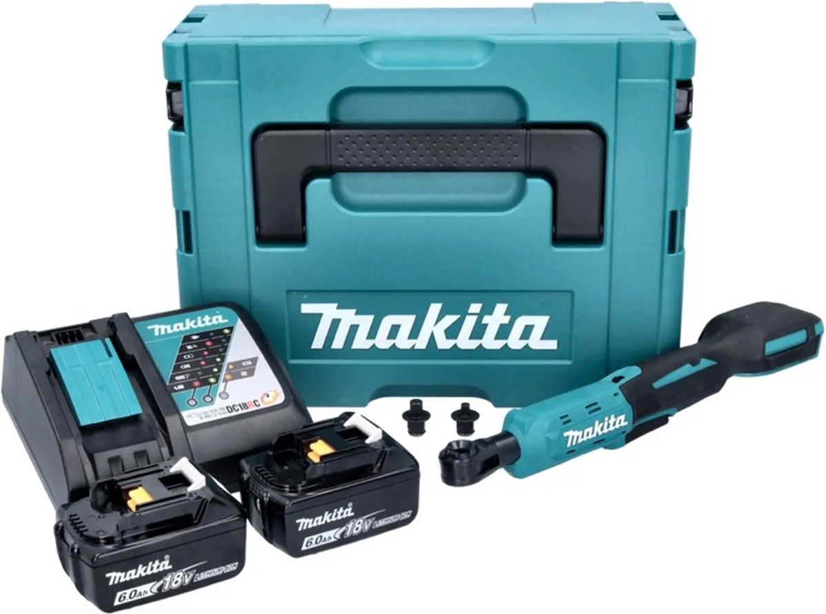 Makita DWR 180RGJ Accu-ratelsleutel 47,5 Nm - 5 Stuks - afbeelding 3 van 5