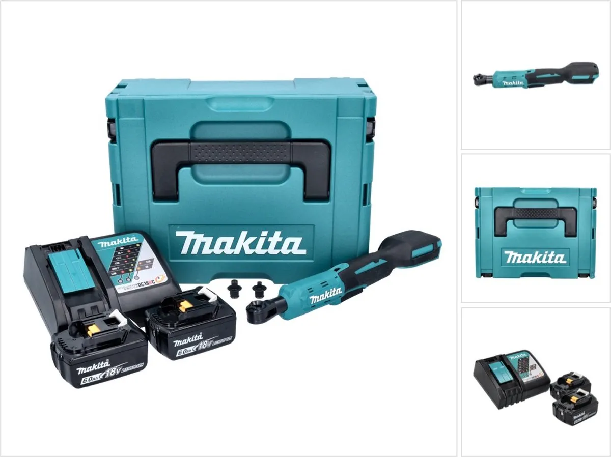 Makita DWR 180RGJ Accu-ratelsleutel 47,5 Nm