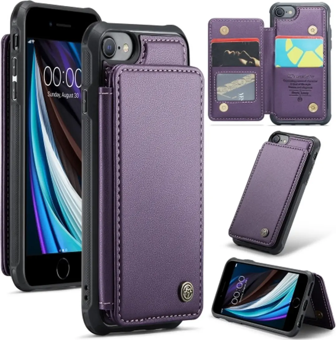 Caseme Luxe Portemonnee Backcover iPhone 7/8/SE