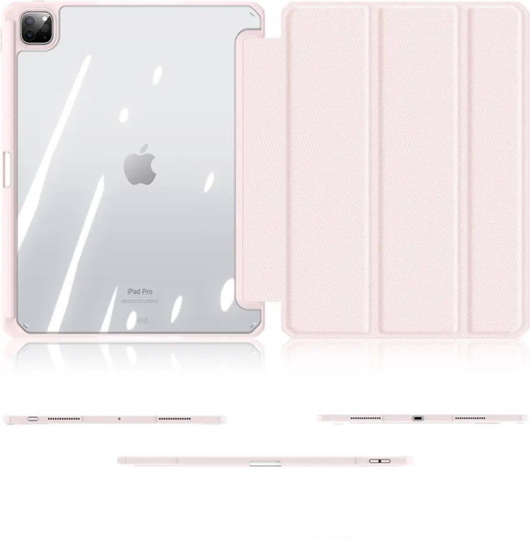 Dux Ducis Tablethoes iPad Pro 13 (2024) - Roze