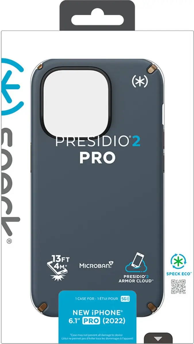 Speck Presidio2 Pro 150143-3068 iPhone 14 Pro Hoesje