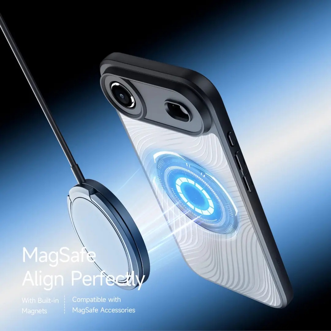 Dux Ducis Aimo Mag Case iPhone 17 Air - Zwart - MPN 6971824153316