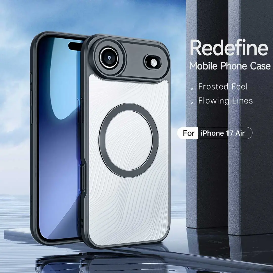 Dux Ducis Aimo Mag Case iPhone 17 Air - Zwart - MPN 6971824153316 - afbeelding 6 van 6
