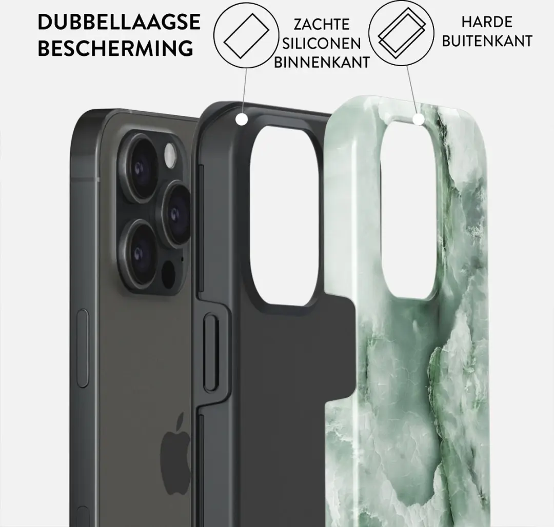 Burga Telefoonhoesje iPhone 15 Pro Max Pistachio Cheesecake WM_10_IP15PROMAX_TH