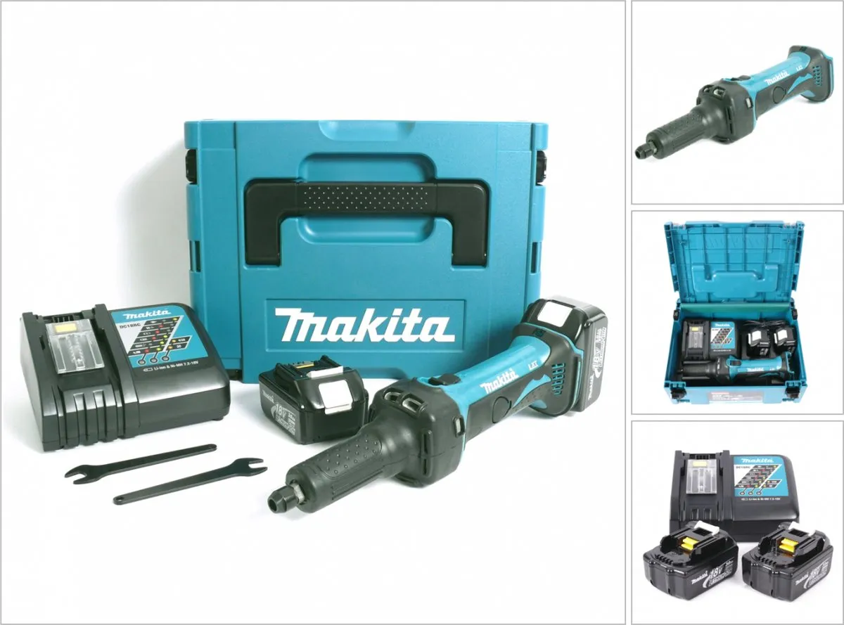 Makita DGD 800 RFJ Accu-Rechte Slijper