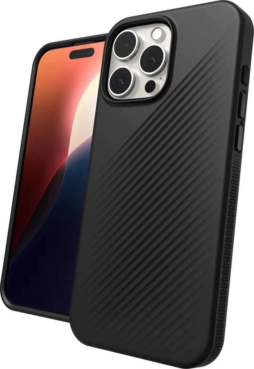 ZAGG Luxe Snap Mag iPhone 16 Pro Max Hoesje - 702315009 - Zwart