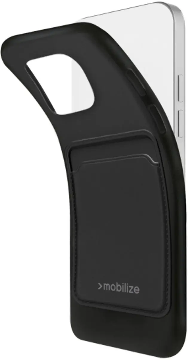 Mobilize Rubber Gelly Card Case Apple iPhone 16e - Matt Zwart