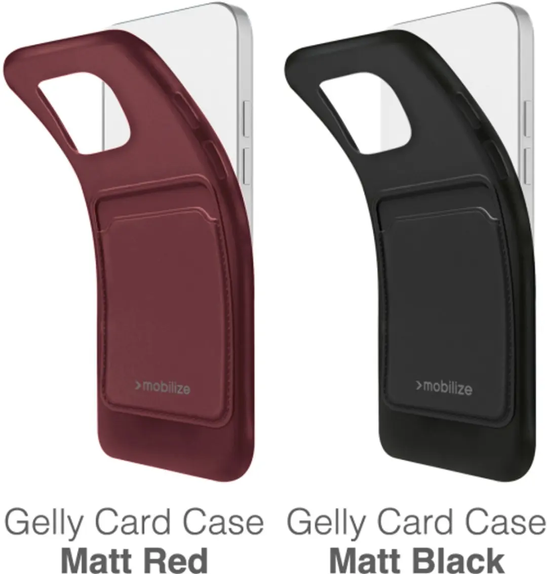 Mobilize Rubber Gelly Card Case Apple iPhone 16e - Matt Zwart