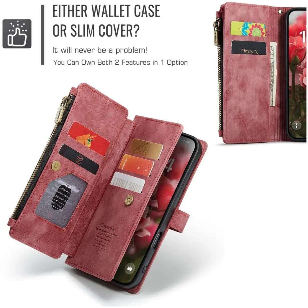 CaseMe C30 Hoesje iPhone 17 - Rood