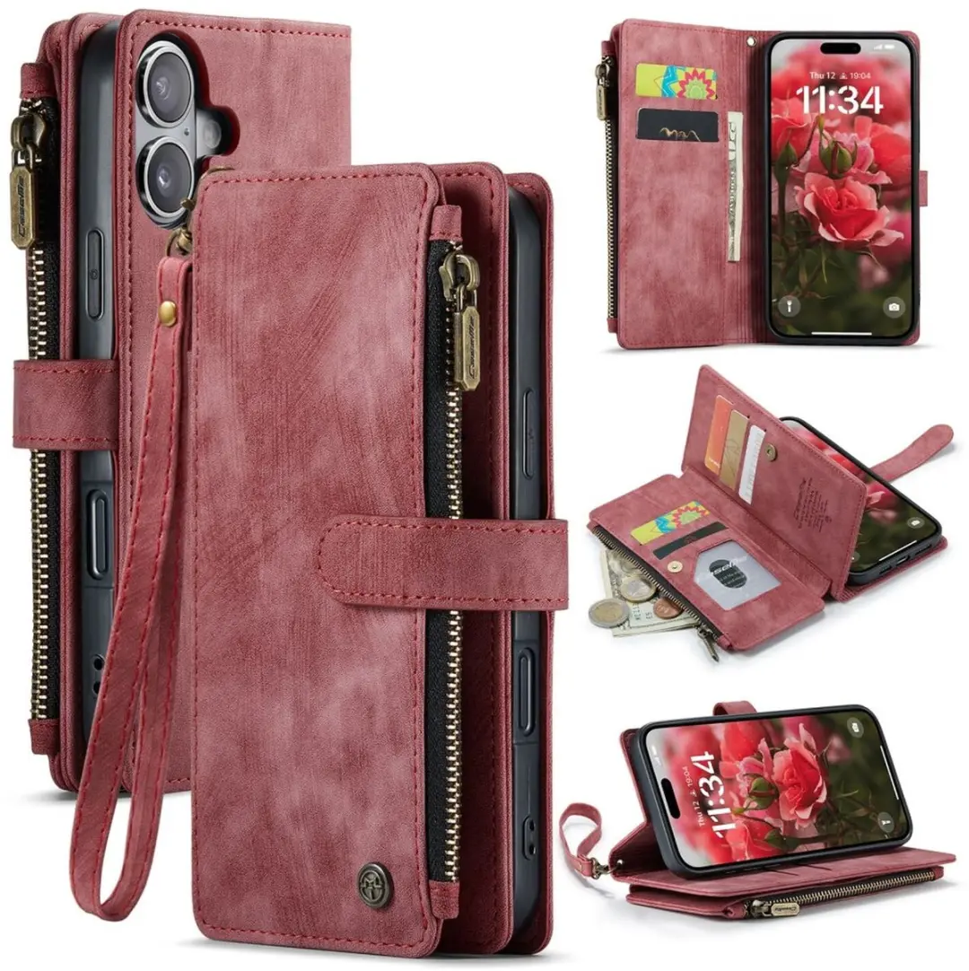 CaseMe C30 Hoesje iPhone 17 - Rood