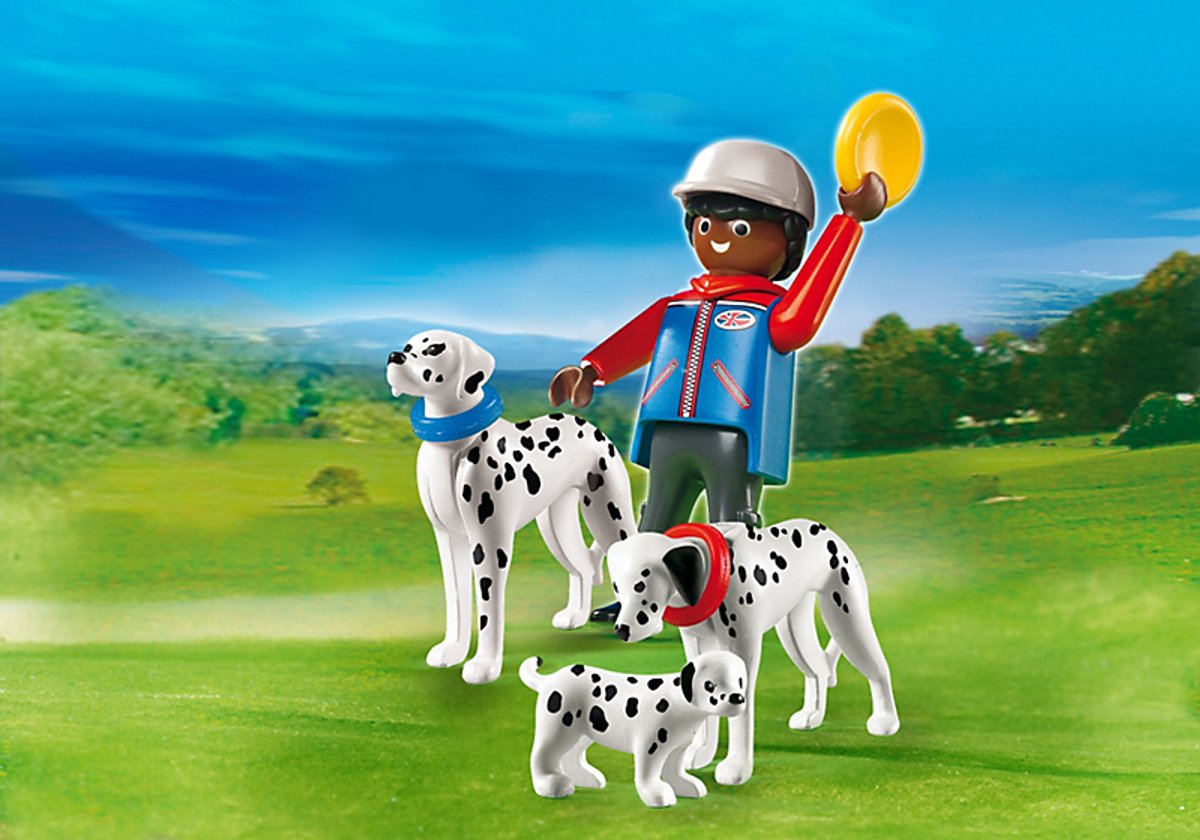 Dalmatiër familie/Famille de Dalmatiens