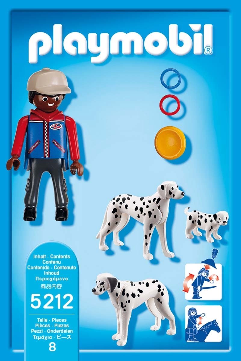 Dalmatiër familie/Famille de Dalmatiens